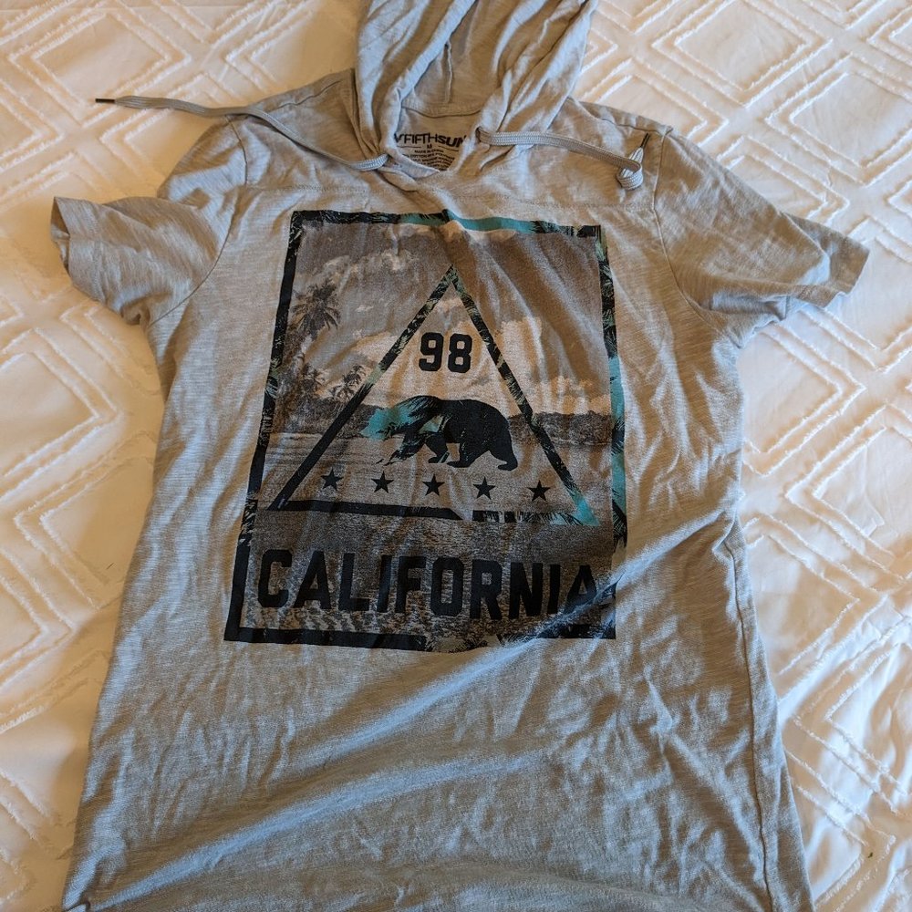 Fifth Sun Hooded Short Sleeve T